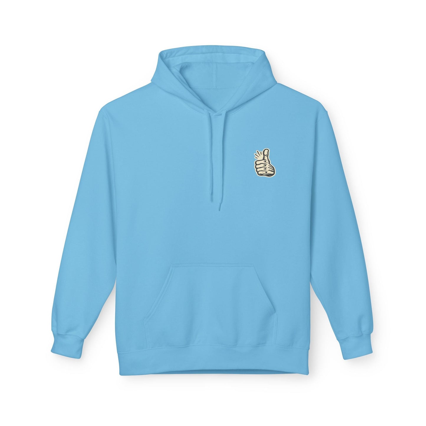 Skull "Never Better" Hoodie — Vintage Thumbs - Up Graphic - JennyCool
