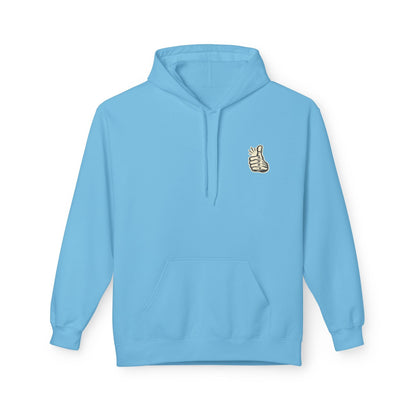 Skull "Never Better" Hoodie — Vintage Thumbs - Up Graphic - JennyCool