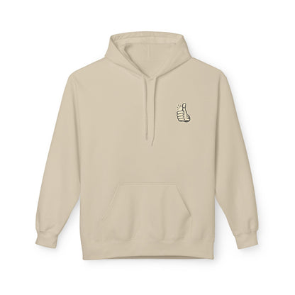 Skull "Never Better" Hoodie — Vintage Thumbs - Up Graphic - JennyCool