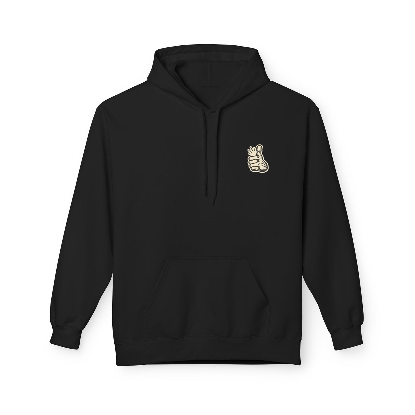 Skull "Never Better" Hoodie — Vintage Thumbs - Up Graphic - JennyCool