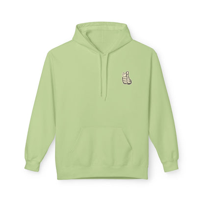 Skull "Never Better" Hoodie — Vintage Thumbs - Up Graphic - JennyCool