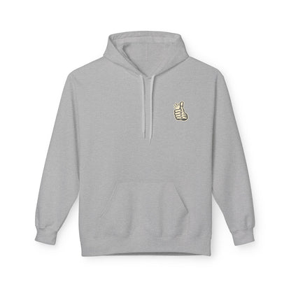 Skull "Never Better" Hoodie — Vintage Thumbs - Up Graphic - JennyCool