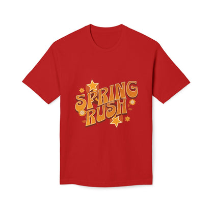 Spring Rush Vintage Graphic Tee – Retro Spring T-Shirt, Colorful Bubble Letter Graphic Shirt - JennyCool