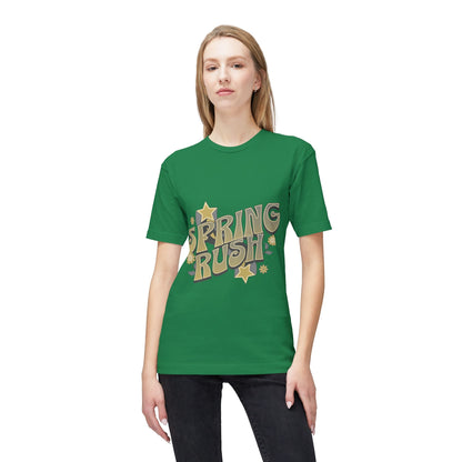Spring Rush Vintage Graphic Tee – Retro Spring T-Shirt, Colorful Bubble Letter Graphic Shirt - JennyCool