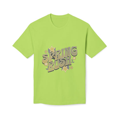 Spring Rush Vintage Graphic Tee – Retro Spring T-Shirt, Colorful Bubble Letter Graphic Shirt - JennyCool