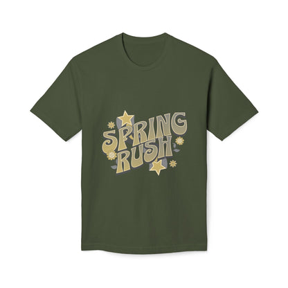 Spring Rush Vintage Graphic Tee – Retro Spring T-Shirt, Colorful Bubble Letter Graphic Shirt - JennyCool
