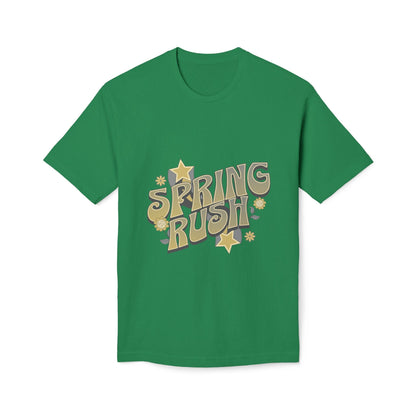 Spring Rush Vintage Graphic Tee – Retro Spring T-Shirt, Colorful Bubble Letter Graphic Shirt - JennyCool