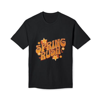 Spring Rush Vintage Graphic Tee – Retro Spring T-Shirt, Colorful Bubble Letter Graphic Shirt - JennyCool