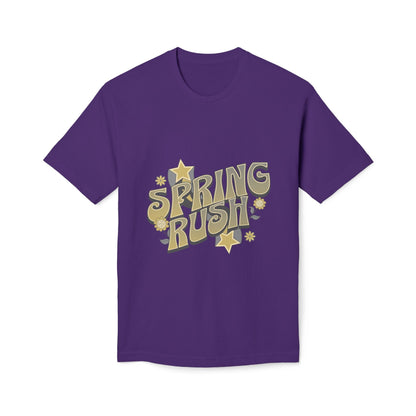 Spring Rush Vintage Graphic Tee – Retro Spring T-Shirt, Colorful Bubble Letter Graphic Shirt - JennyCool