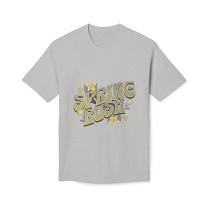 Spring Rush Vintage Graphic Tee – Retro Spring T-Shirt, Colorful Bubble Letter Graphic Shirt - JennyCool