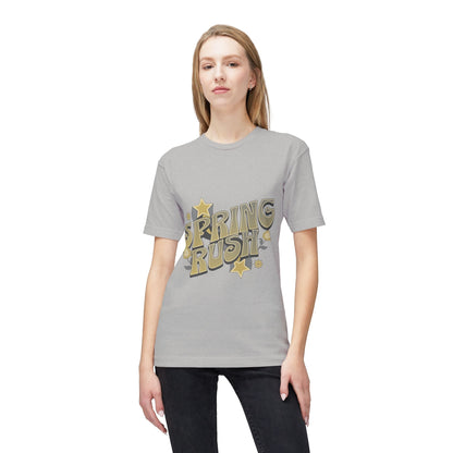 Spring Rush Vintage Graphic Tee – Retro Spring T-Shirt, Colorful Bubble Letter Graphic Shirt - JennyCool