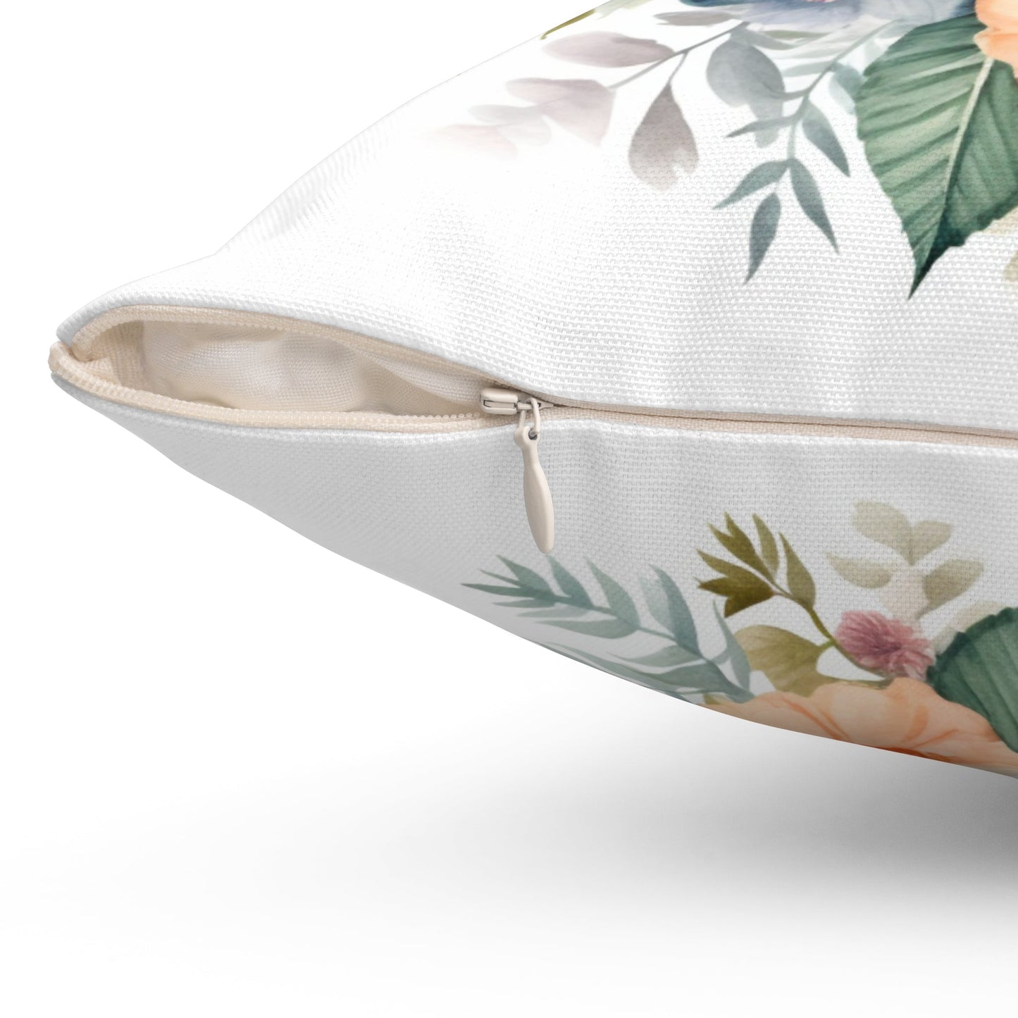 Spun Polyester Square Pillow - Butterfly - JennyCool