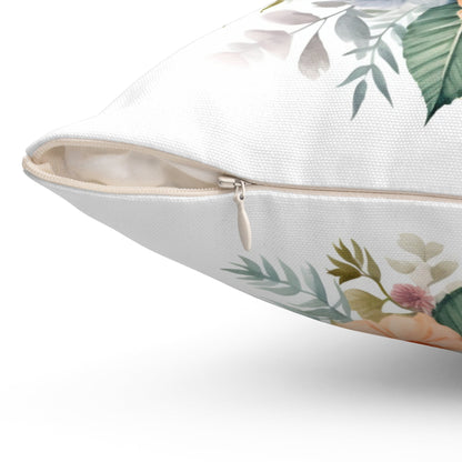 Spun Polyester Square Pillow - Butterfly - JennyCool
