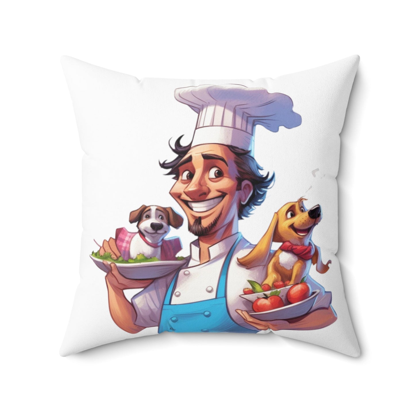 Spun Polyester Square Pillow for Kids - JennyCool