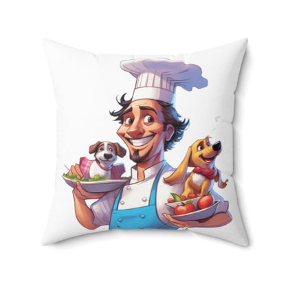 Spun Polyester Square Pillow for Kids - JennyCool