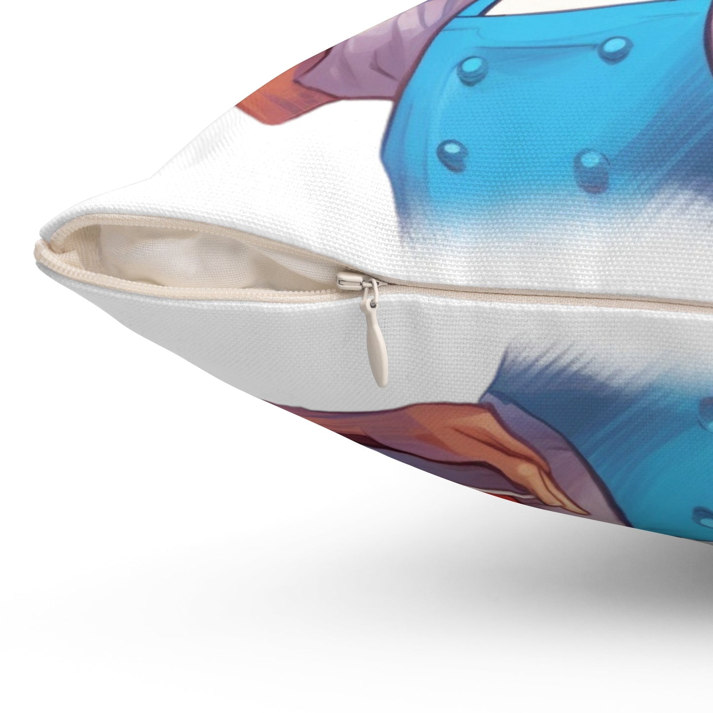 Spun Polyester Square Pillow for Kids - JennyCool