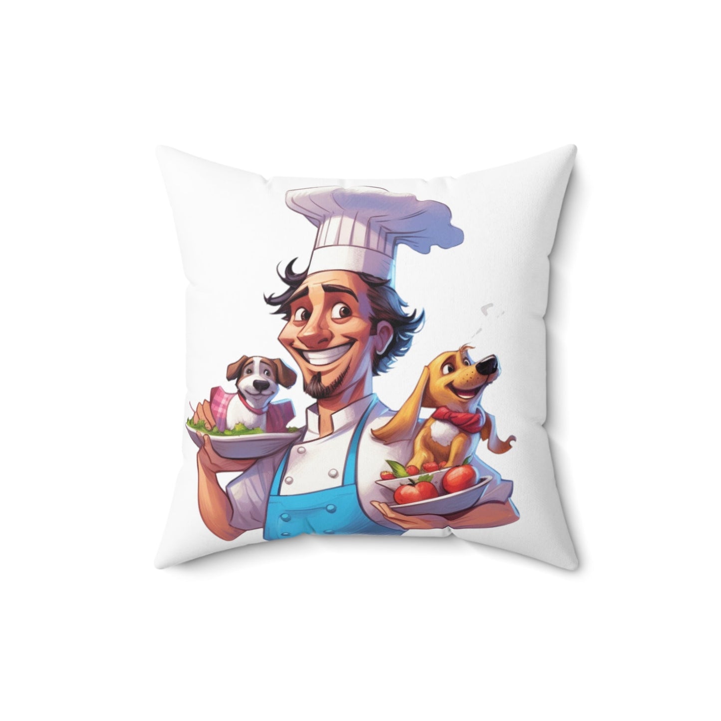 Spun Polyester Square Pillow for Kids - JennyCool