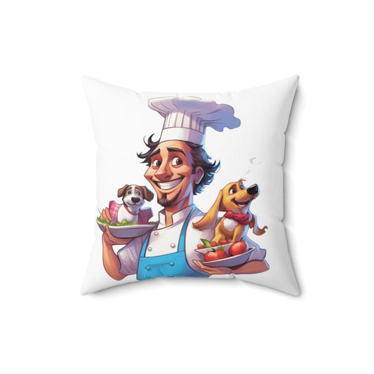 Spun Polyester Square Pillow for Kids - JennyCool