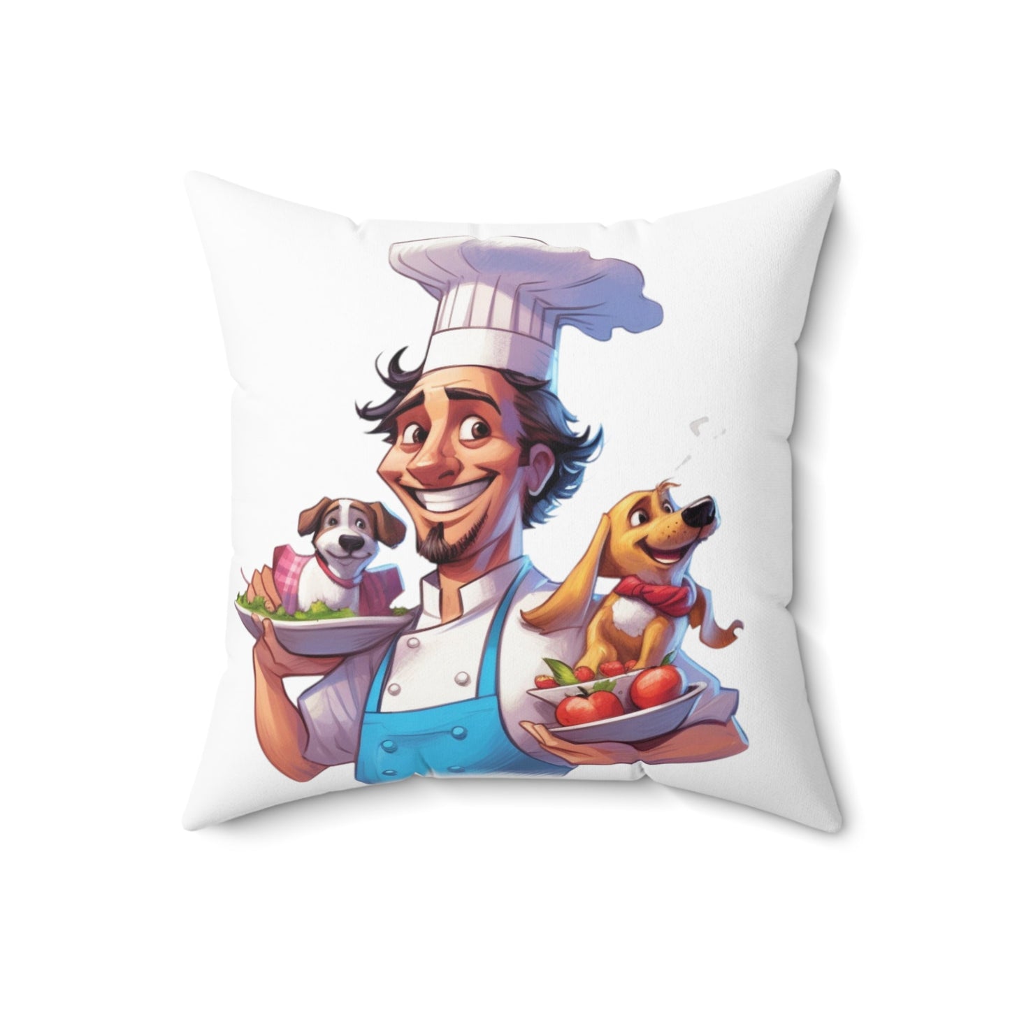 Spun Polyester Square Pillow for Kids - JennyCool