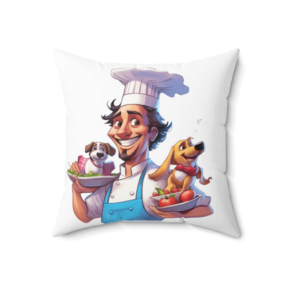 Spun Polyester Square Pillow for Kids - JennyCool