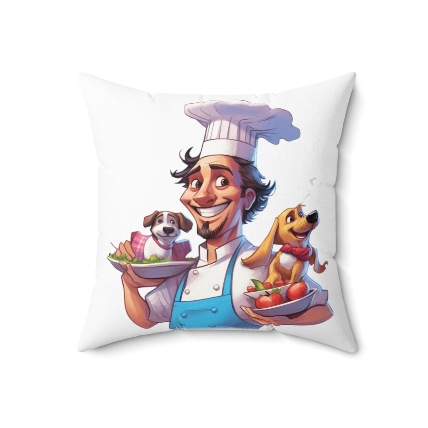 Spun Polyester Square Pillow for Kids - JennyCool