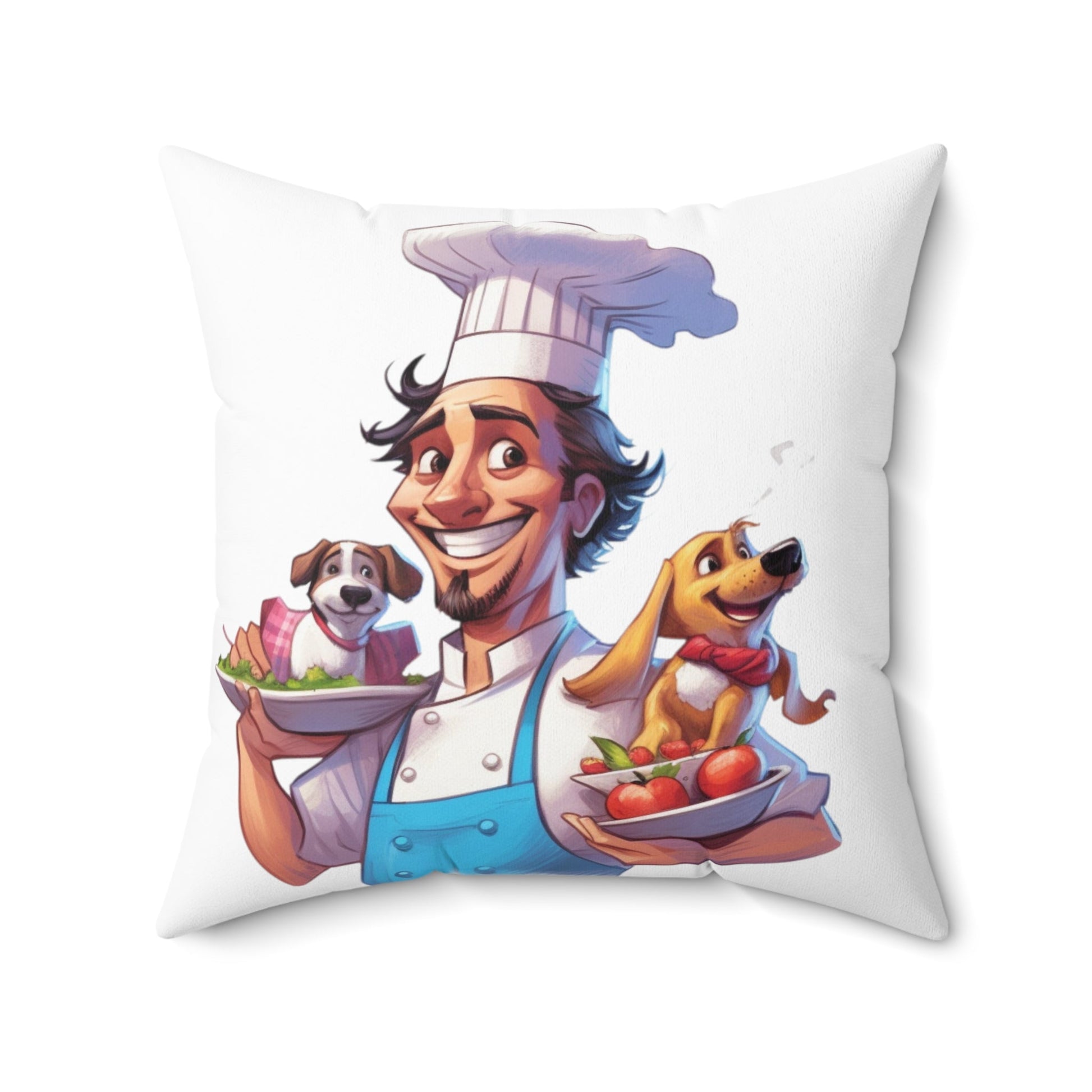 Spun Polyester Square Pillow for Kids - JennyCool