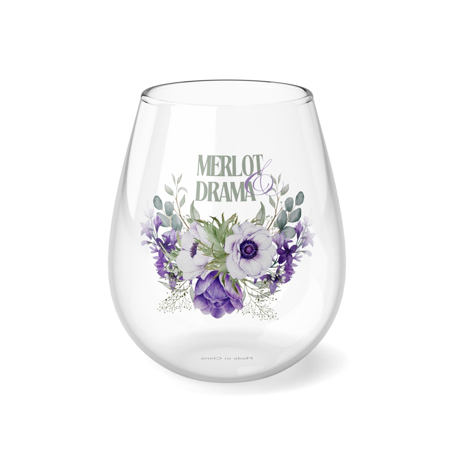 Stemless Wine Glass, 11.75oz - JennyCool