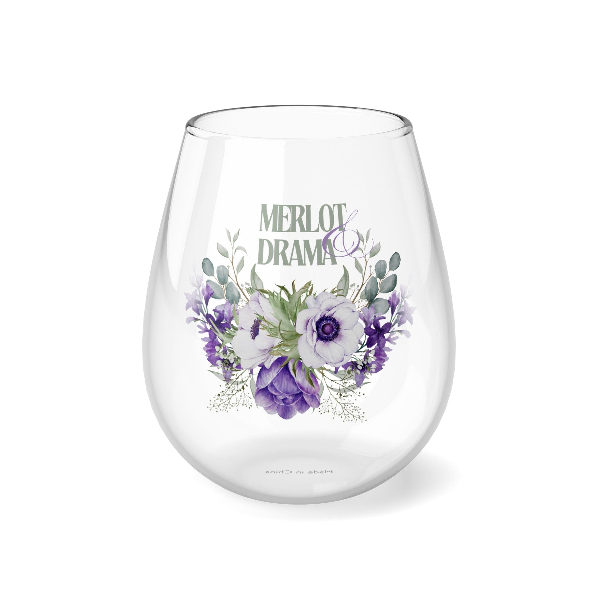 Stemless Wine Glass, 11.75oz - JennyCool