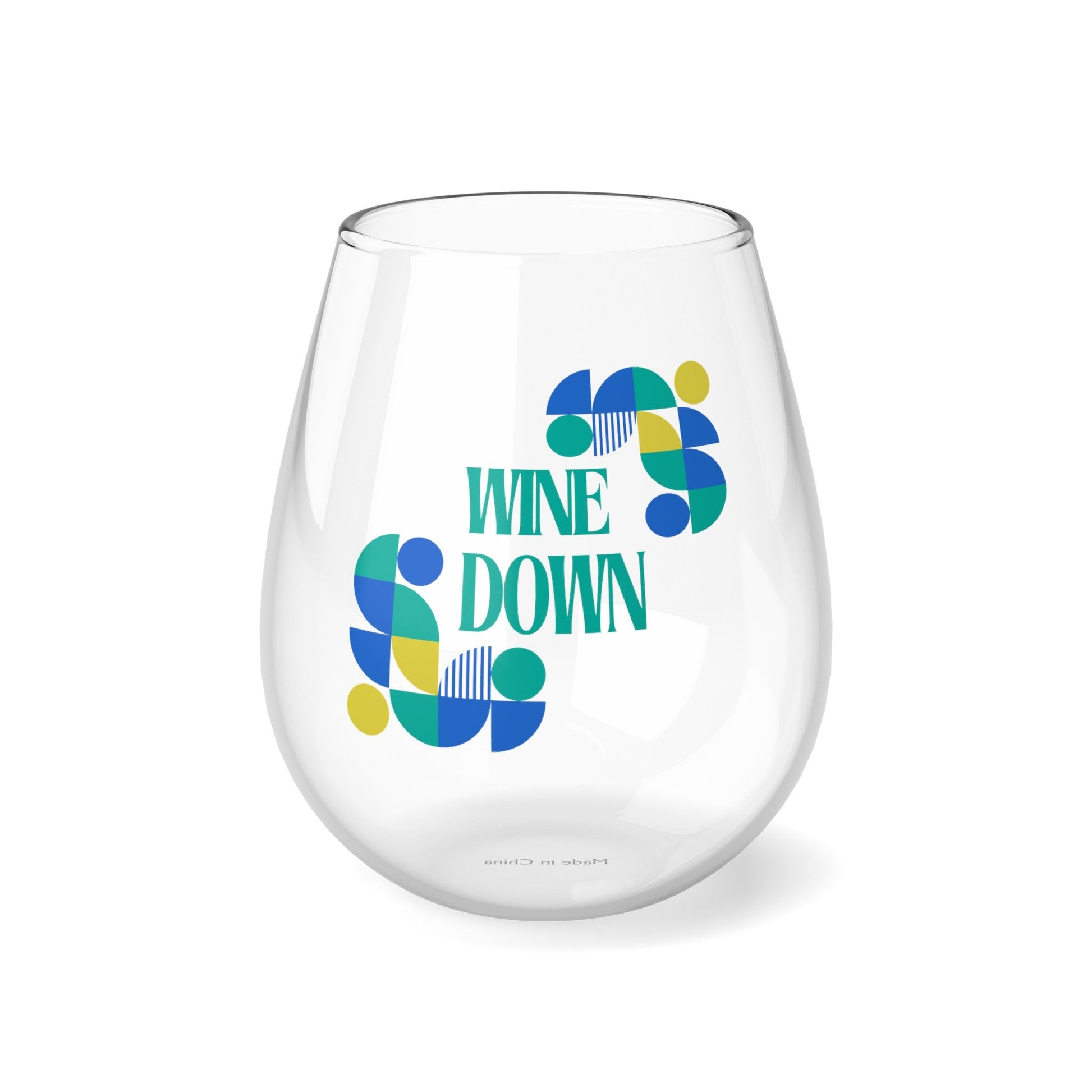 Stemless Wine Glass, 11.75oz - JennyCool