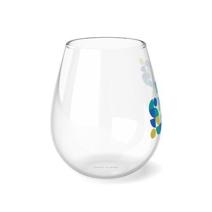 Stemless Wine Glass, 11.75oz - JennyCool
