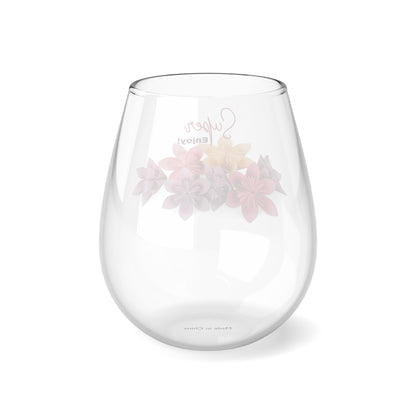 Stemless Wine Glass, 11.75oz - JennyCool