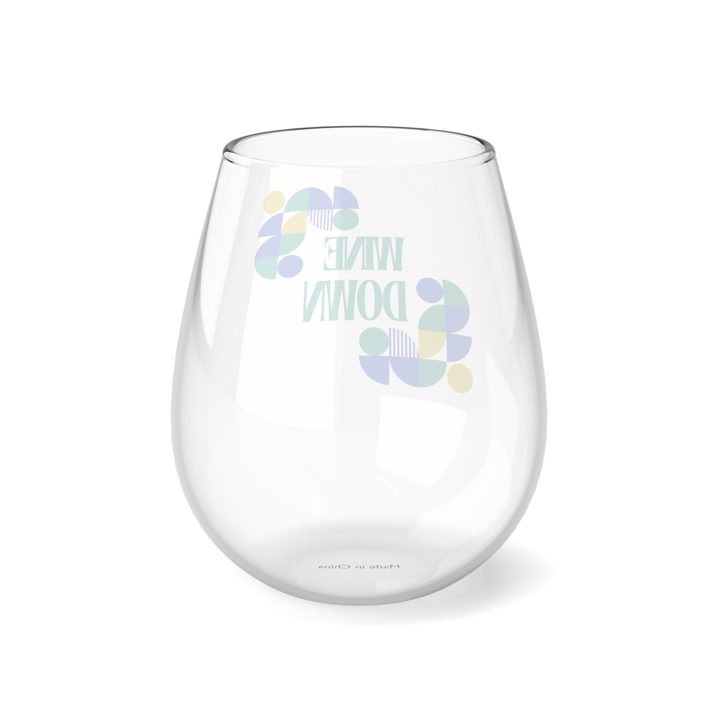 Stemless Wine Glass, 11.75oz - JennyCool