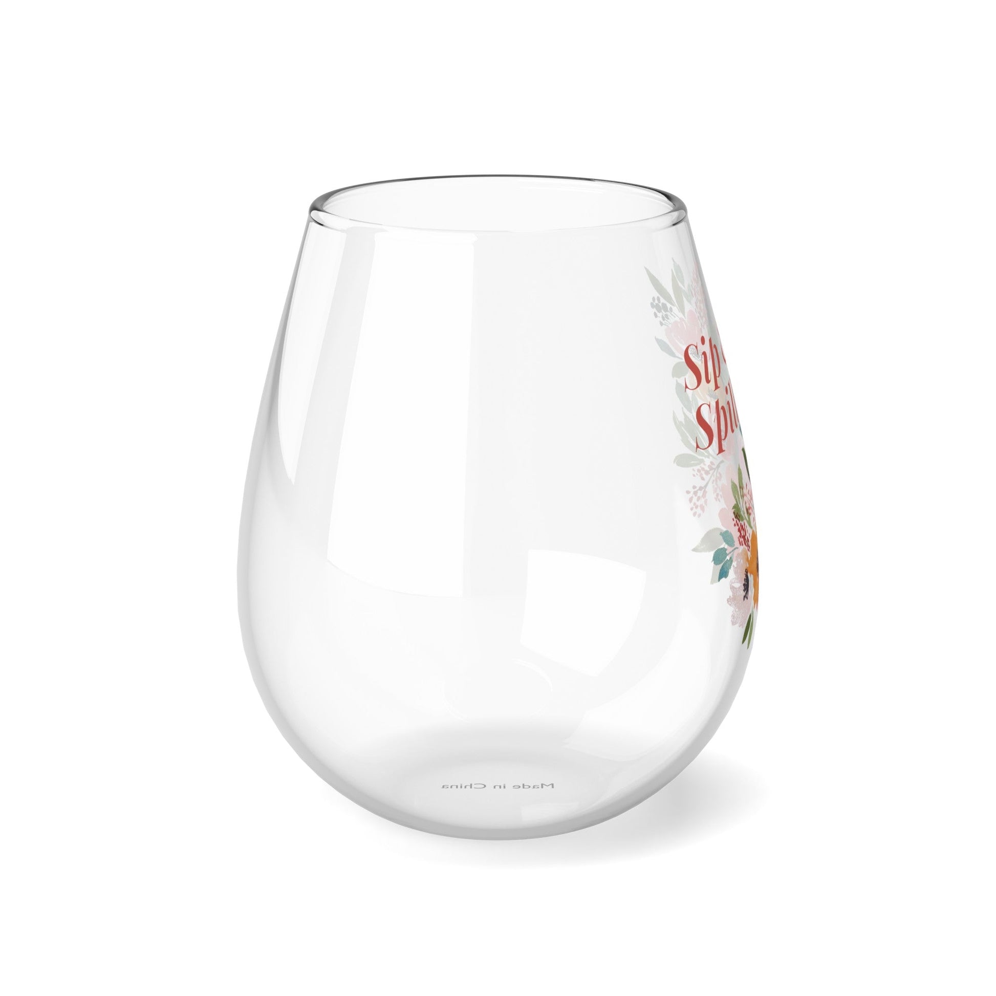 Stemless Wine Glass, 11.75oz - JennyCool
