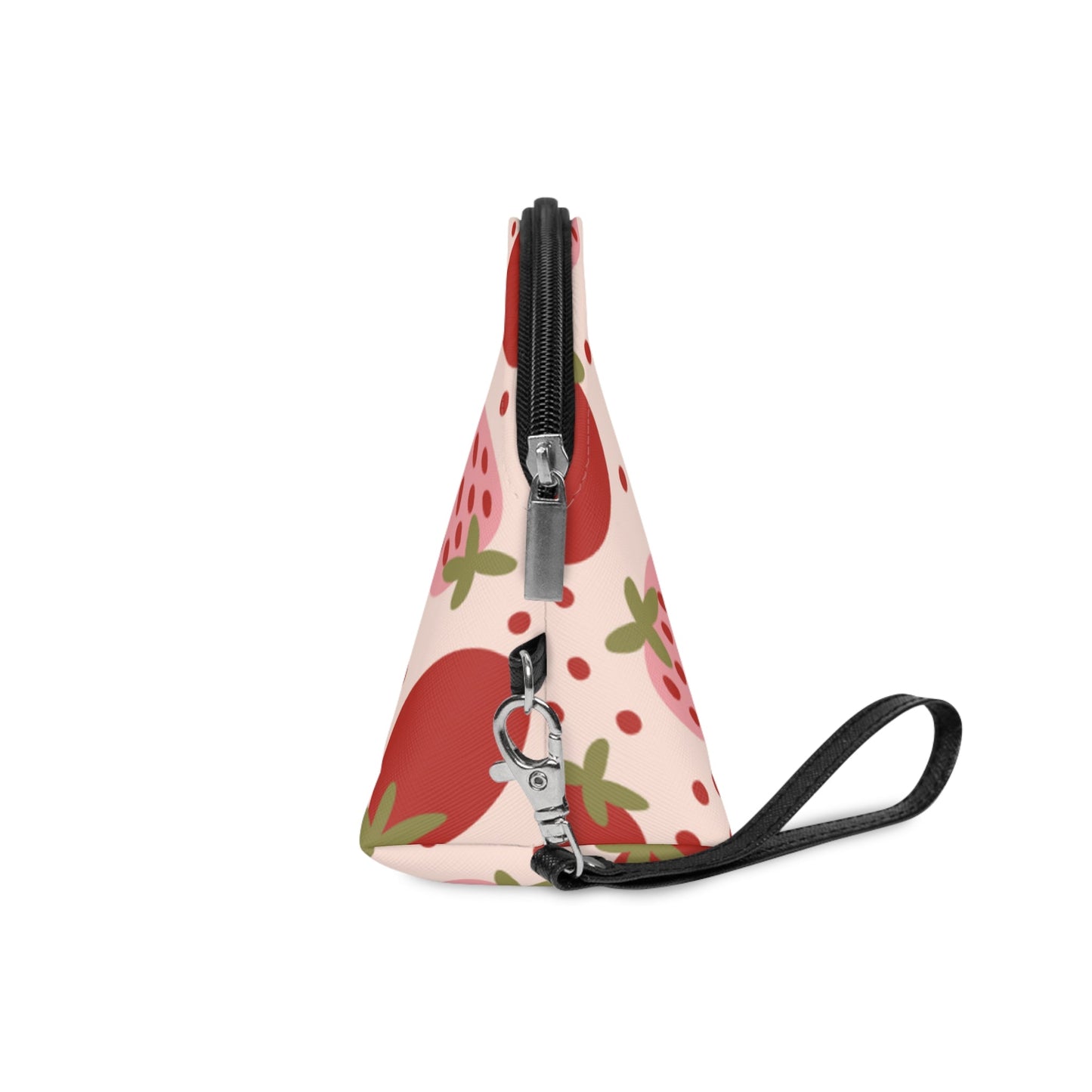 Strawberry Pattern Makeup Bag – Cute Fruit Cosmetic Pouch - JennyCool