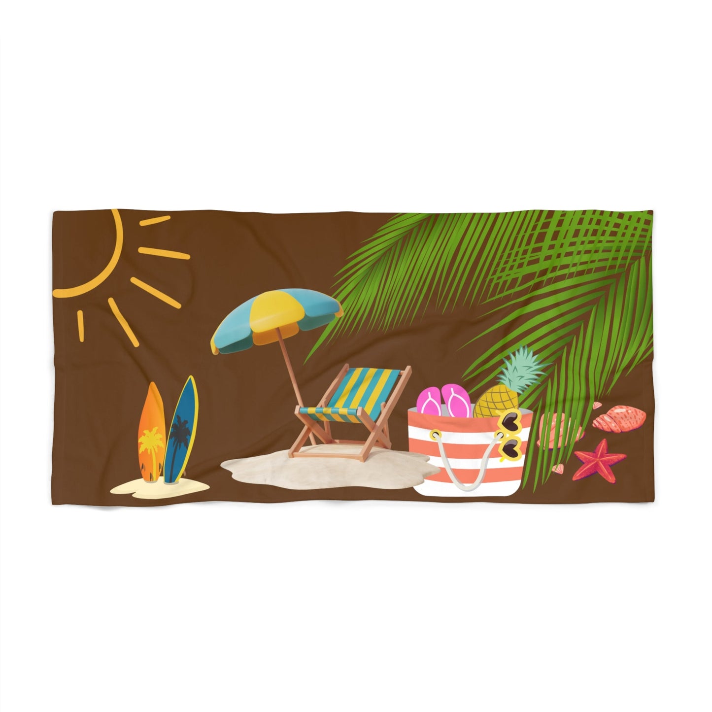 Summer Vibes Beach Towel - JennyCool
