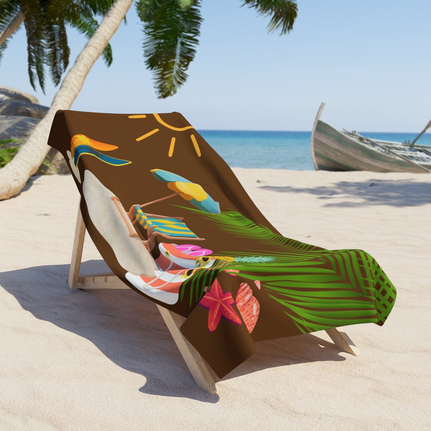 Summer Vibes Beach Towel - JennyCool