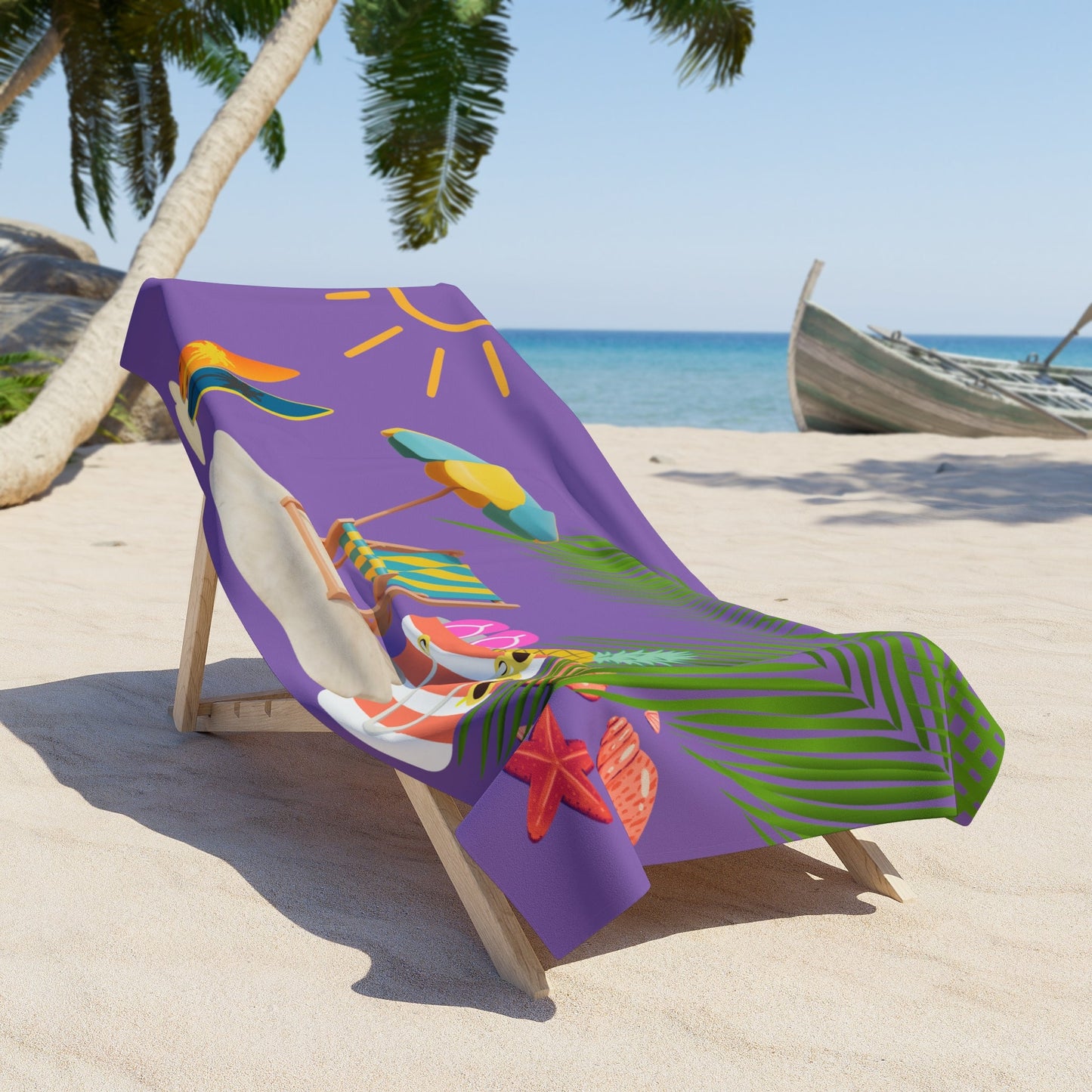 Summer Vibes Beach Towel - JennyCool