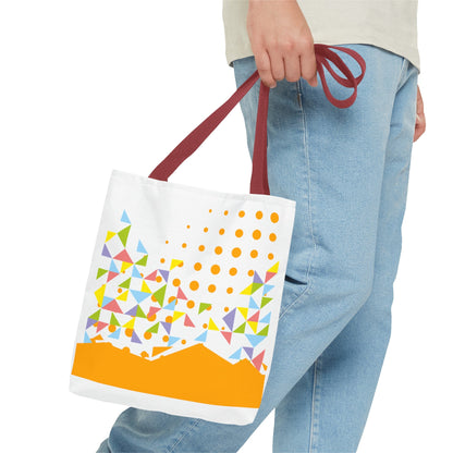 Tote Bag Geometric Design - JennyCool