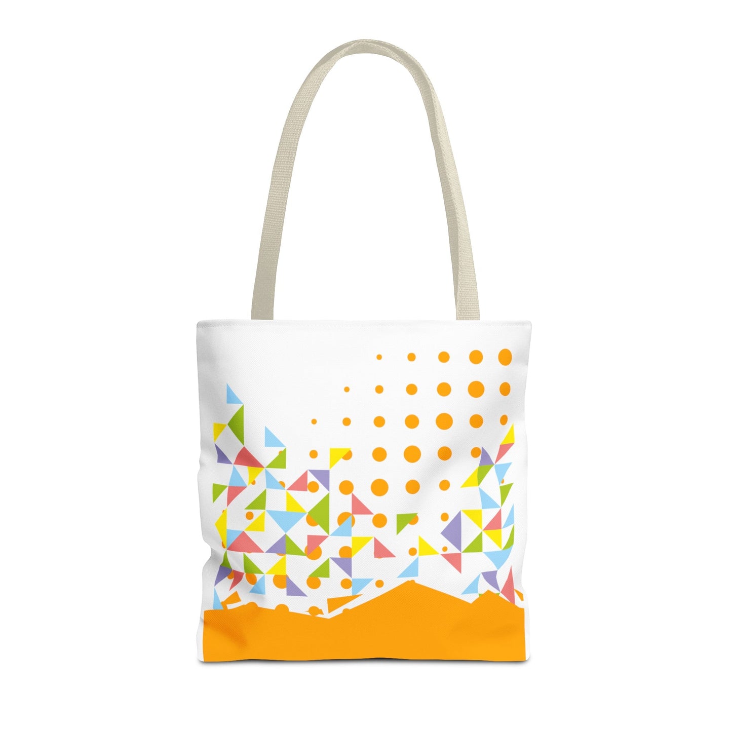 Tote Bag Geometric Design - JennyCool