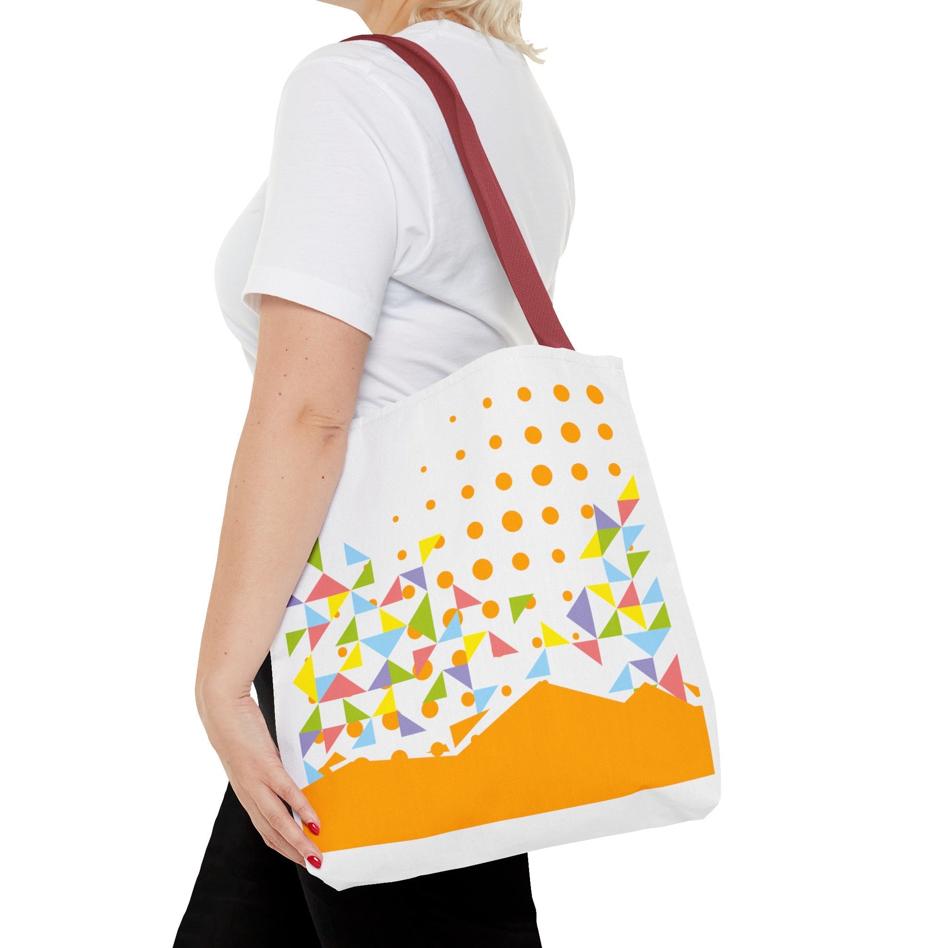 Tote Bag Geometric Design - JennyCool
