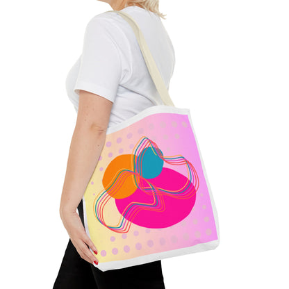 Tote Bag Geometric Design - JennyCool
