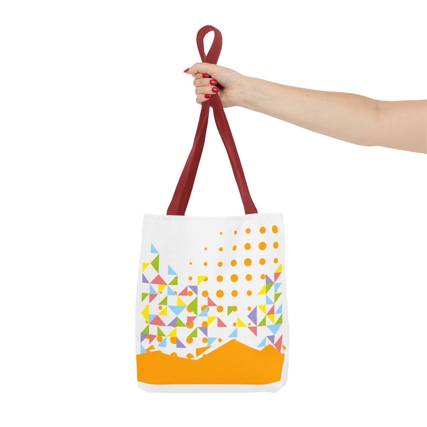 Tote Bag Geometric Design - JennyCool