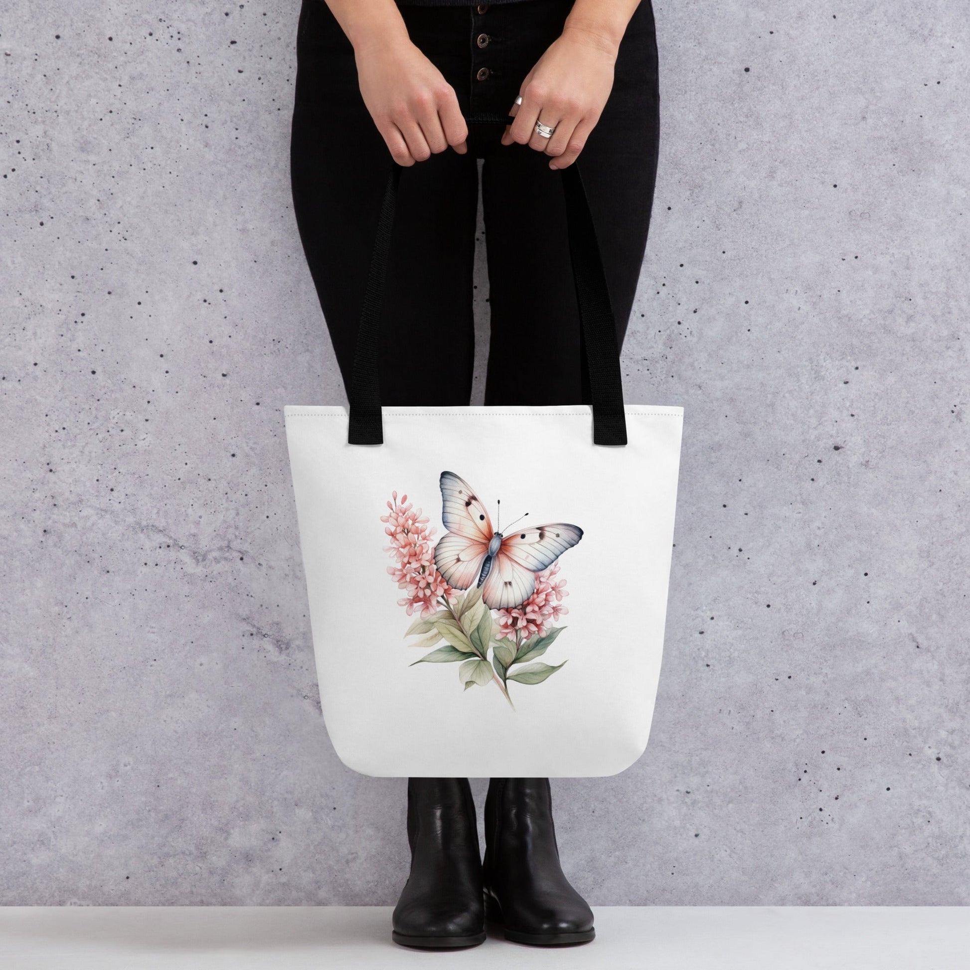 Tote bag with Butterfly design - JennyCool