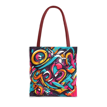Tote Bag with Graffiti design - JennyCool