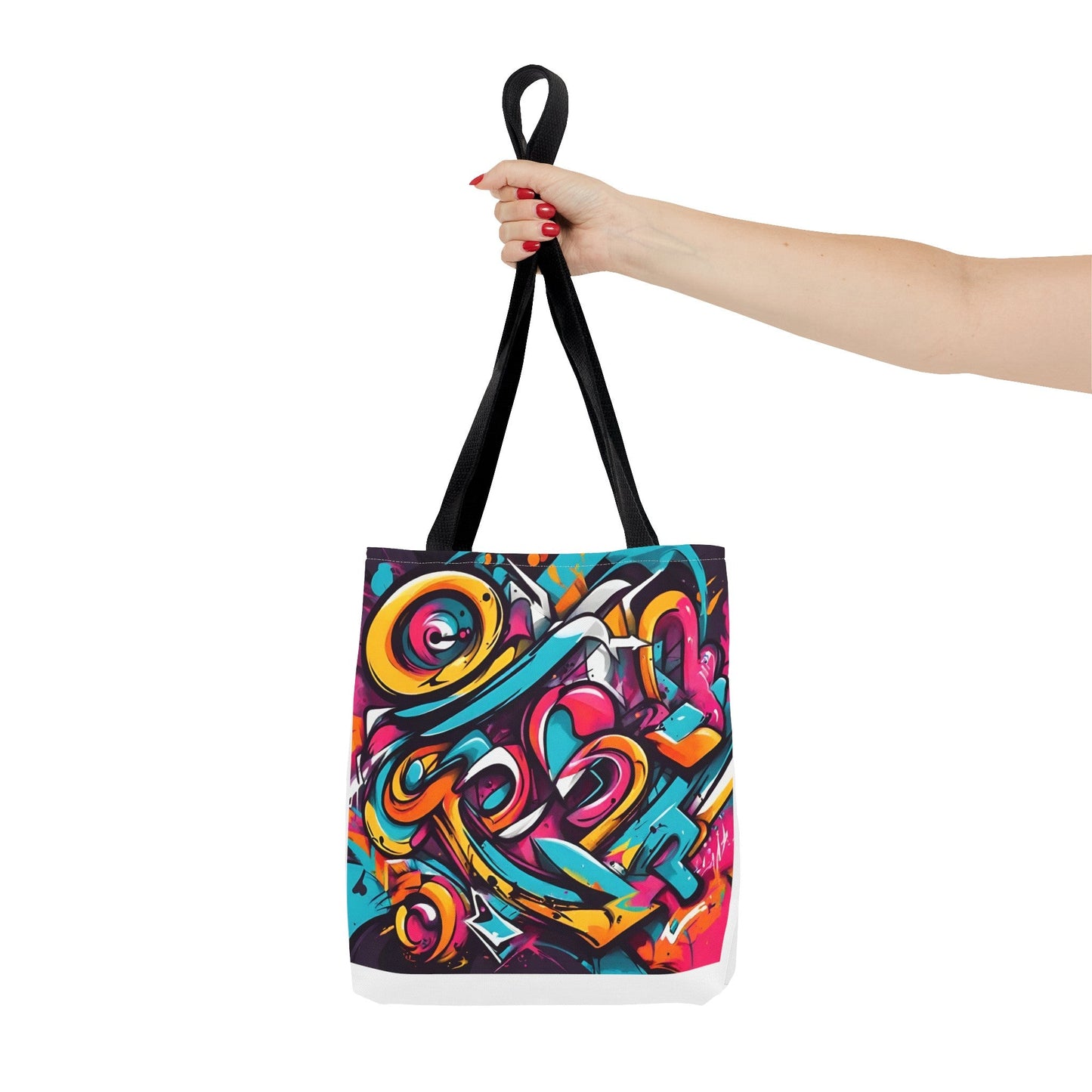 Tote Bag with Graffiti design - JennyCool