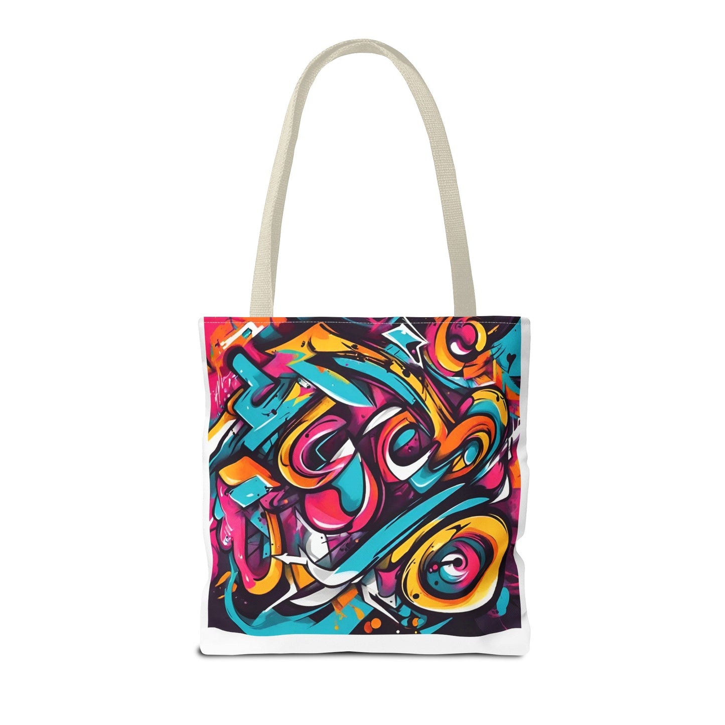 Tote Bag with Graffiti design - JennyCool