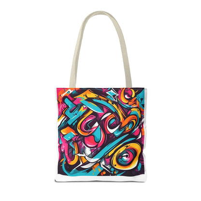 Tote Bag with Graffiti design - JennyCool