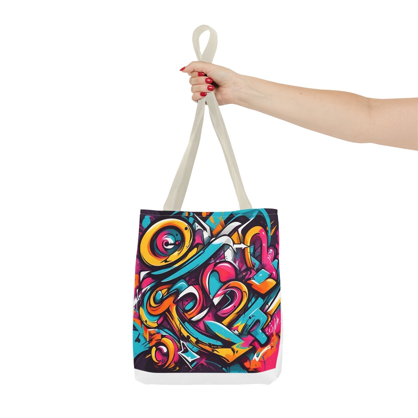 Tote Bag with Graffiti design - JennyCool