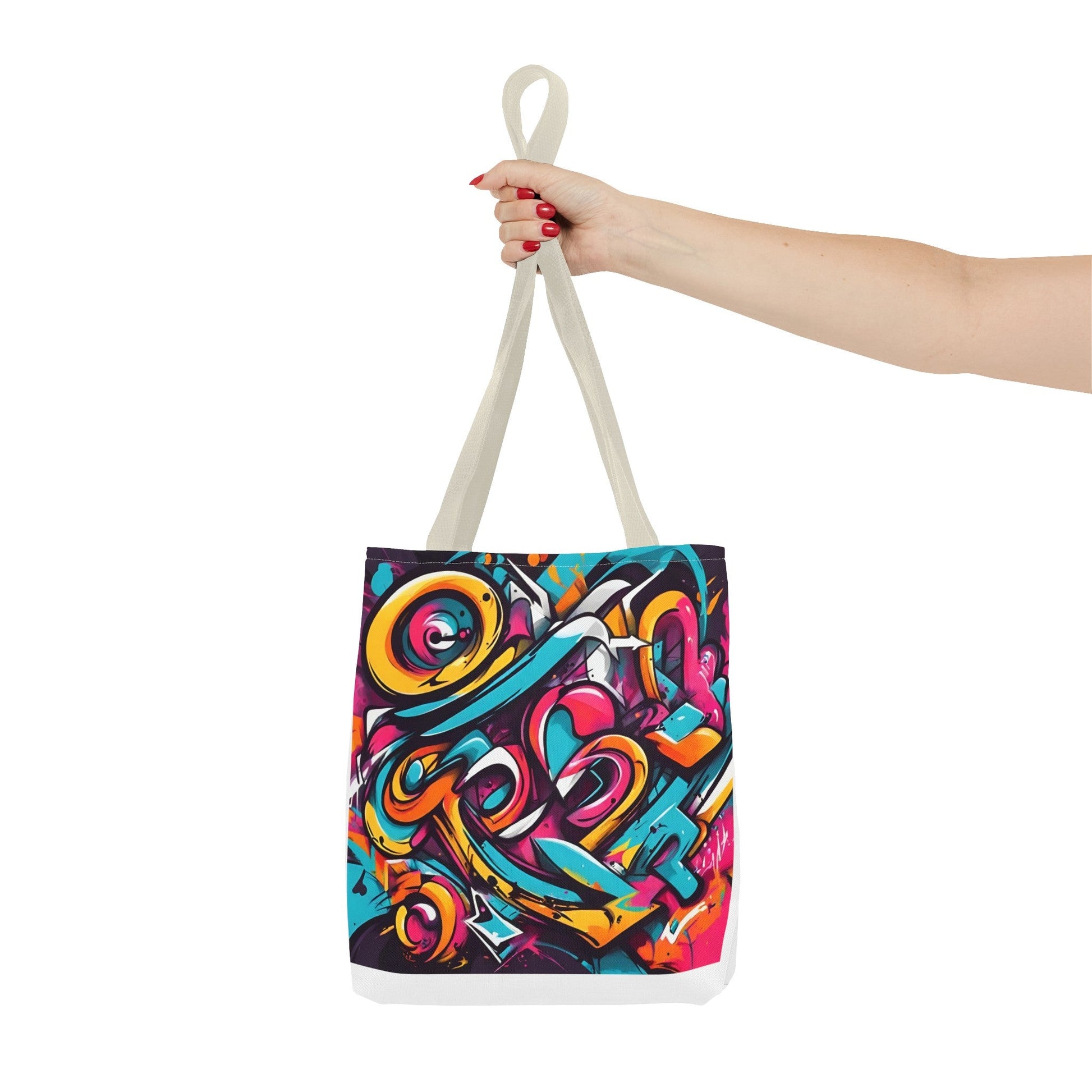 Tote Bag with Graffiti design - JennyCool