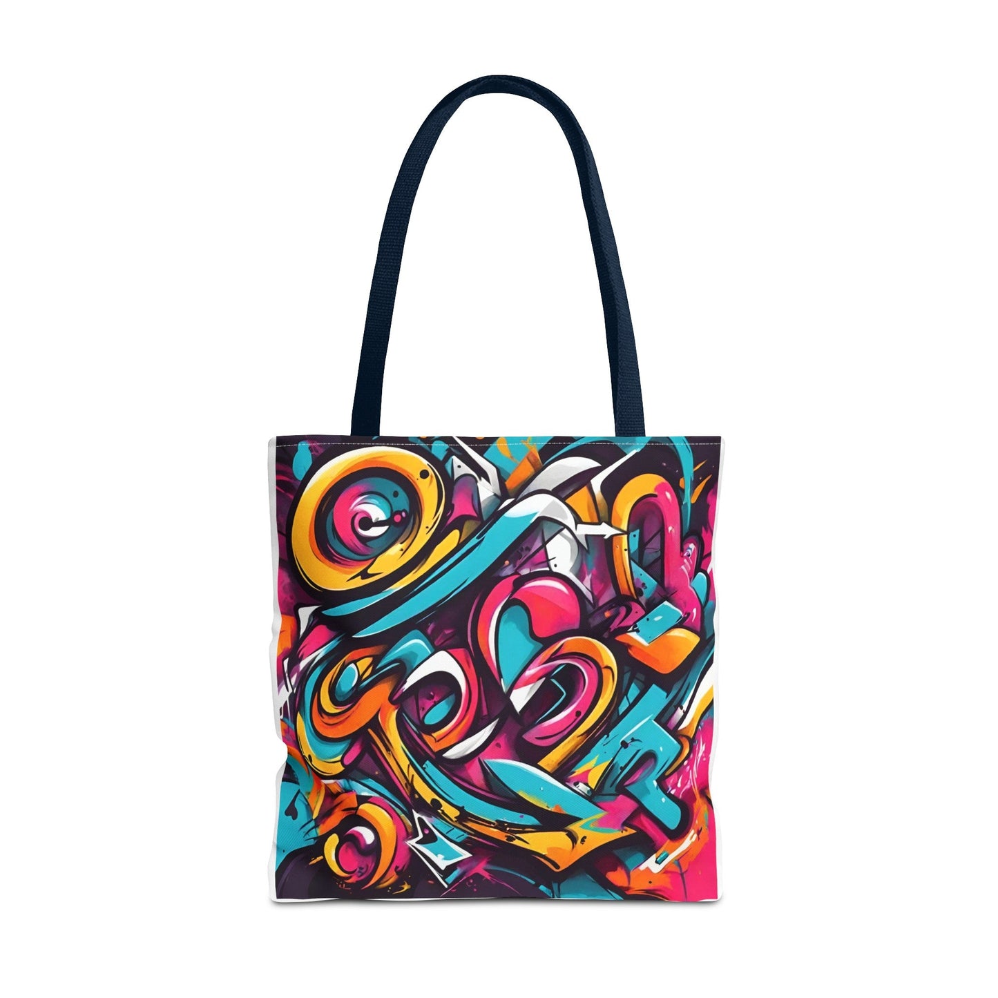 Tote Bag with Graffiti design - JennyCool